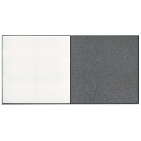 United Visual Products Enclosed Corkboard, 1 Door, 48"x36", 4" Fra, UV3409-SATIN-CORK UV3409-SATIN-CORK